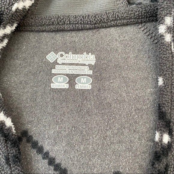 Columbia Gray Snowflake Fleece Hoodie - Picture 5 of 5